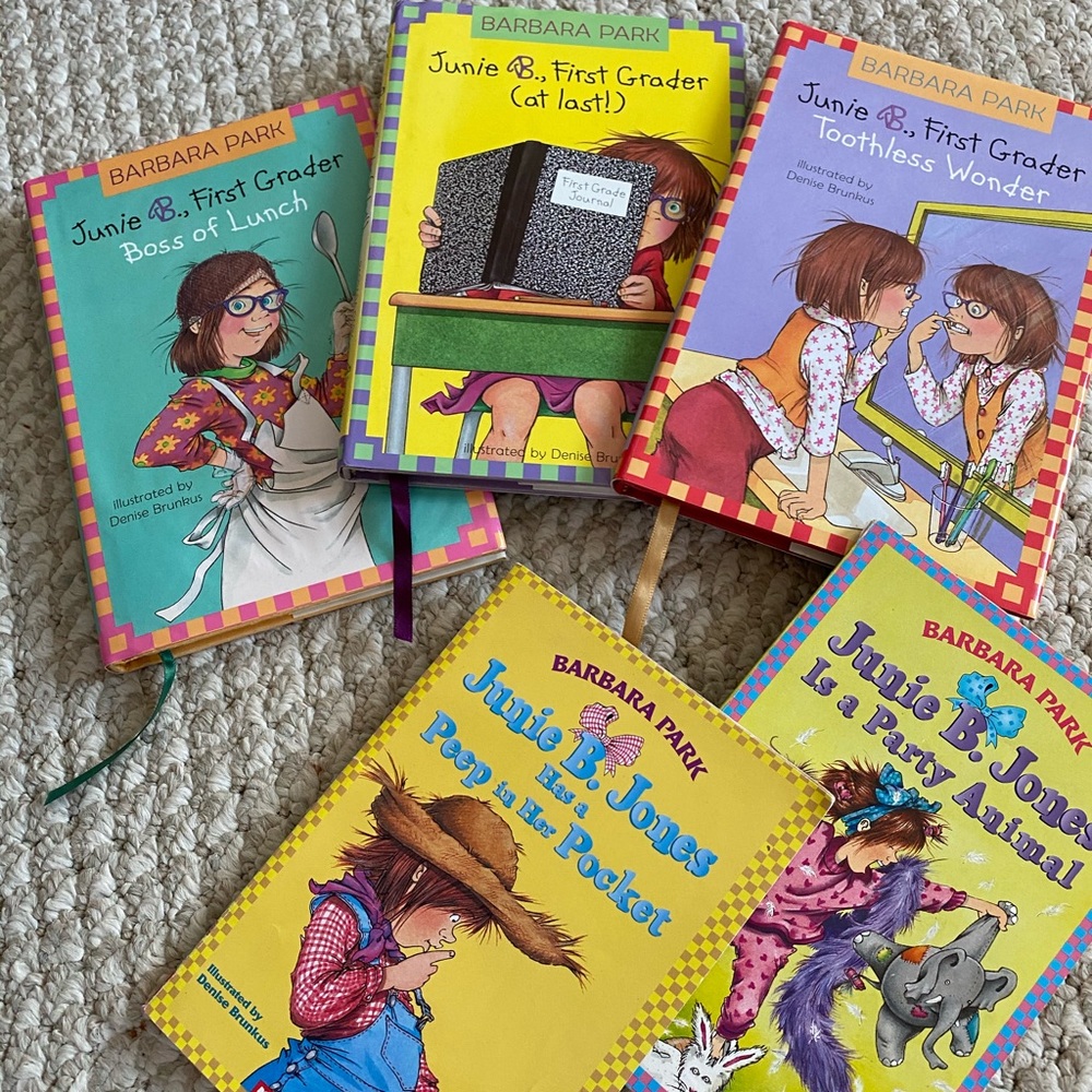 Junie B hardcover & soft bonus 3 books
